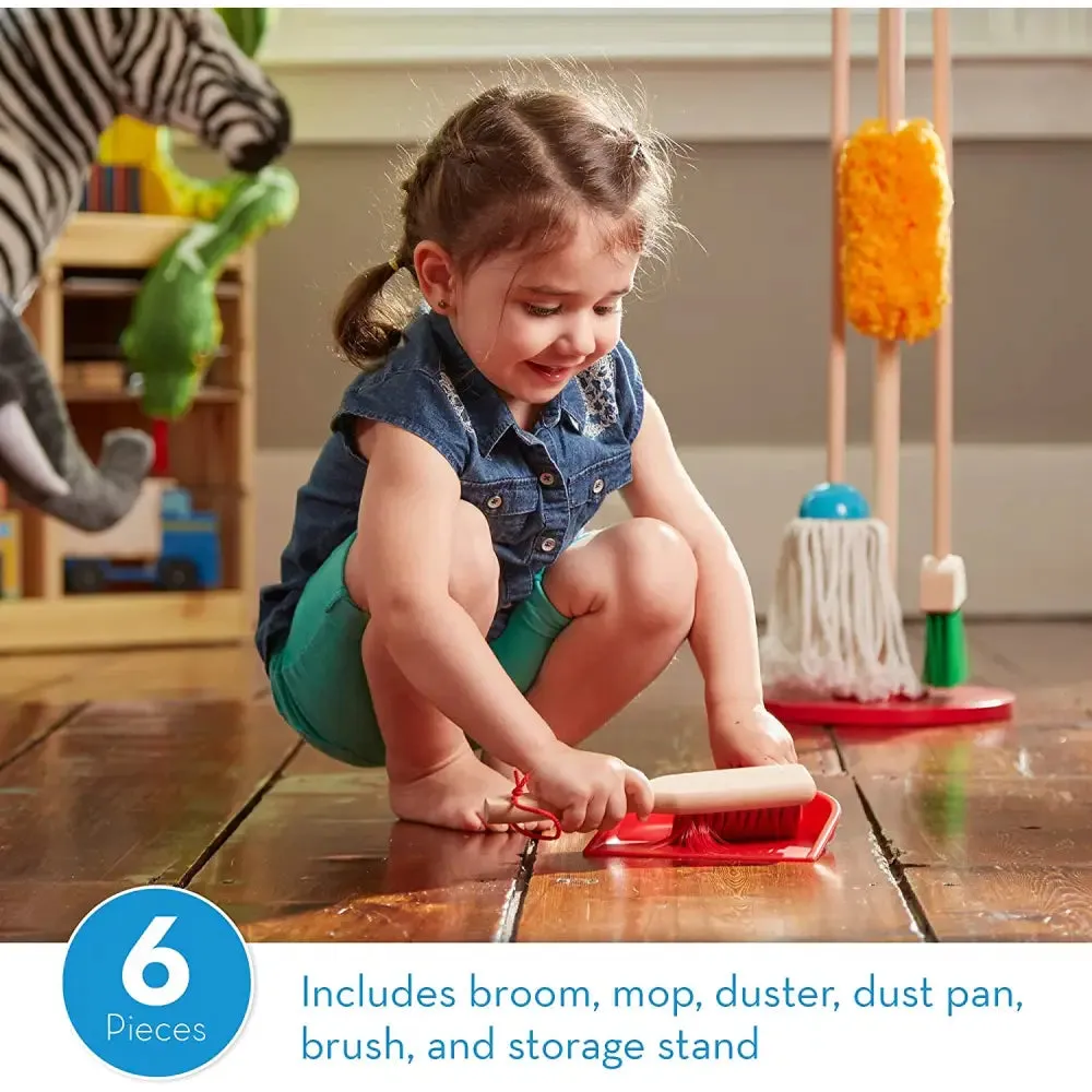 Melissa & Doug Let’s Play House Keeper - Dust, Sweep & Mop