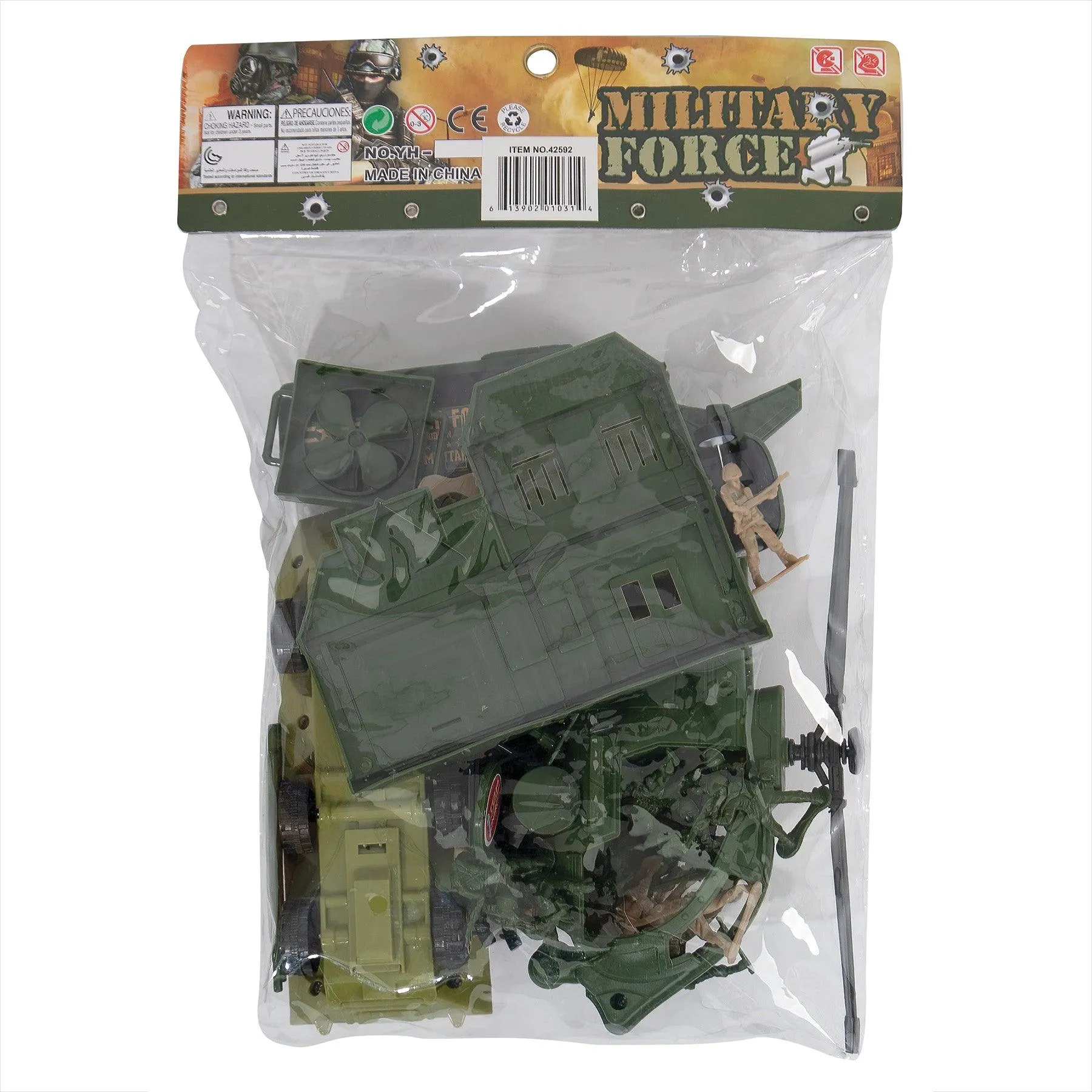 Military Force Soldier Play Set