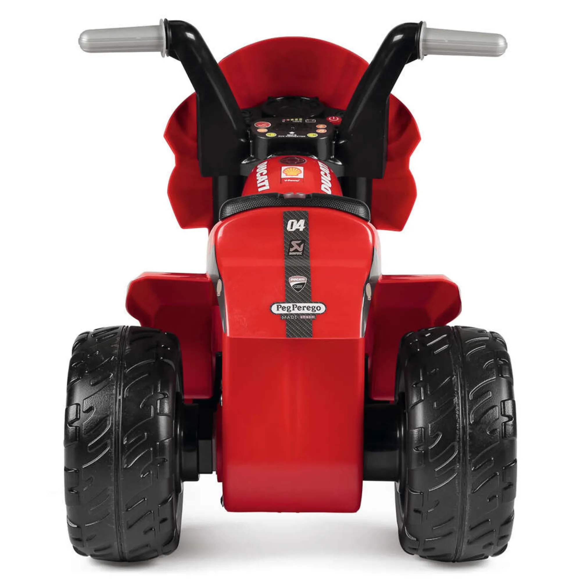 Mini Ducati Electric Motorbike with Helmet