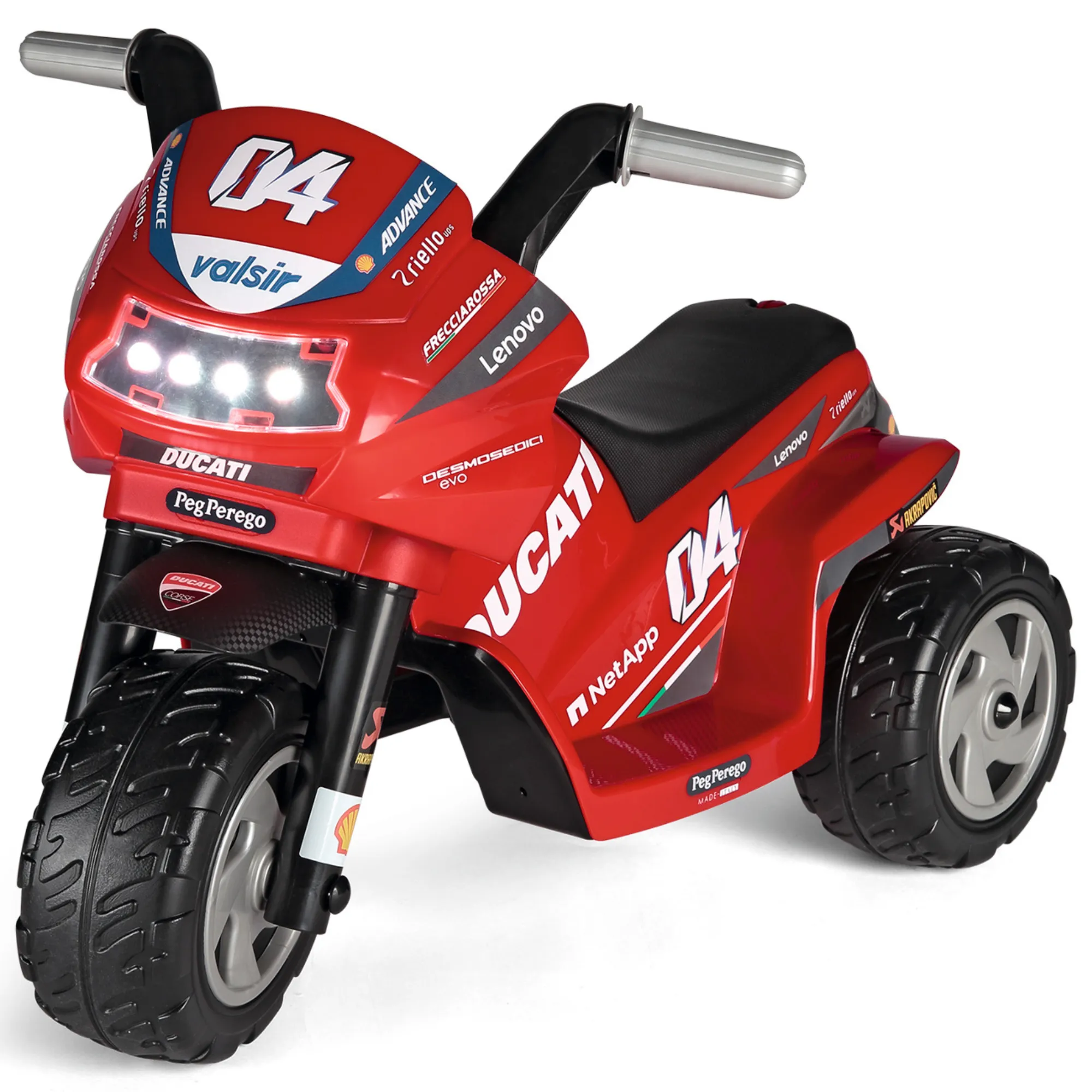 Mini Ducati Electric Motorbike with Helmet