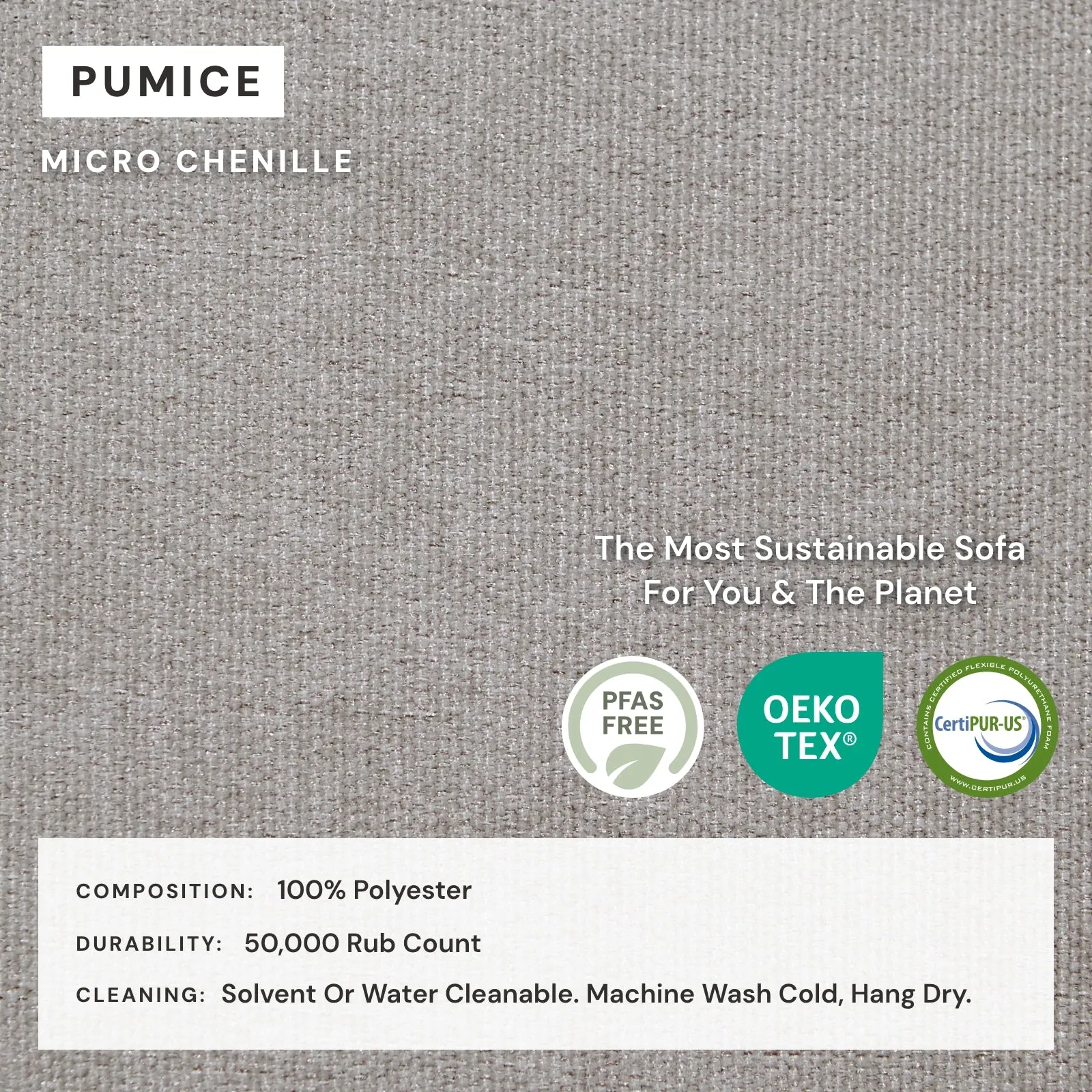 Modular Washable 8-Seater Open-Ends U-Sectional in Pumice | Deluxe  Seat | Contour Pillow