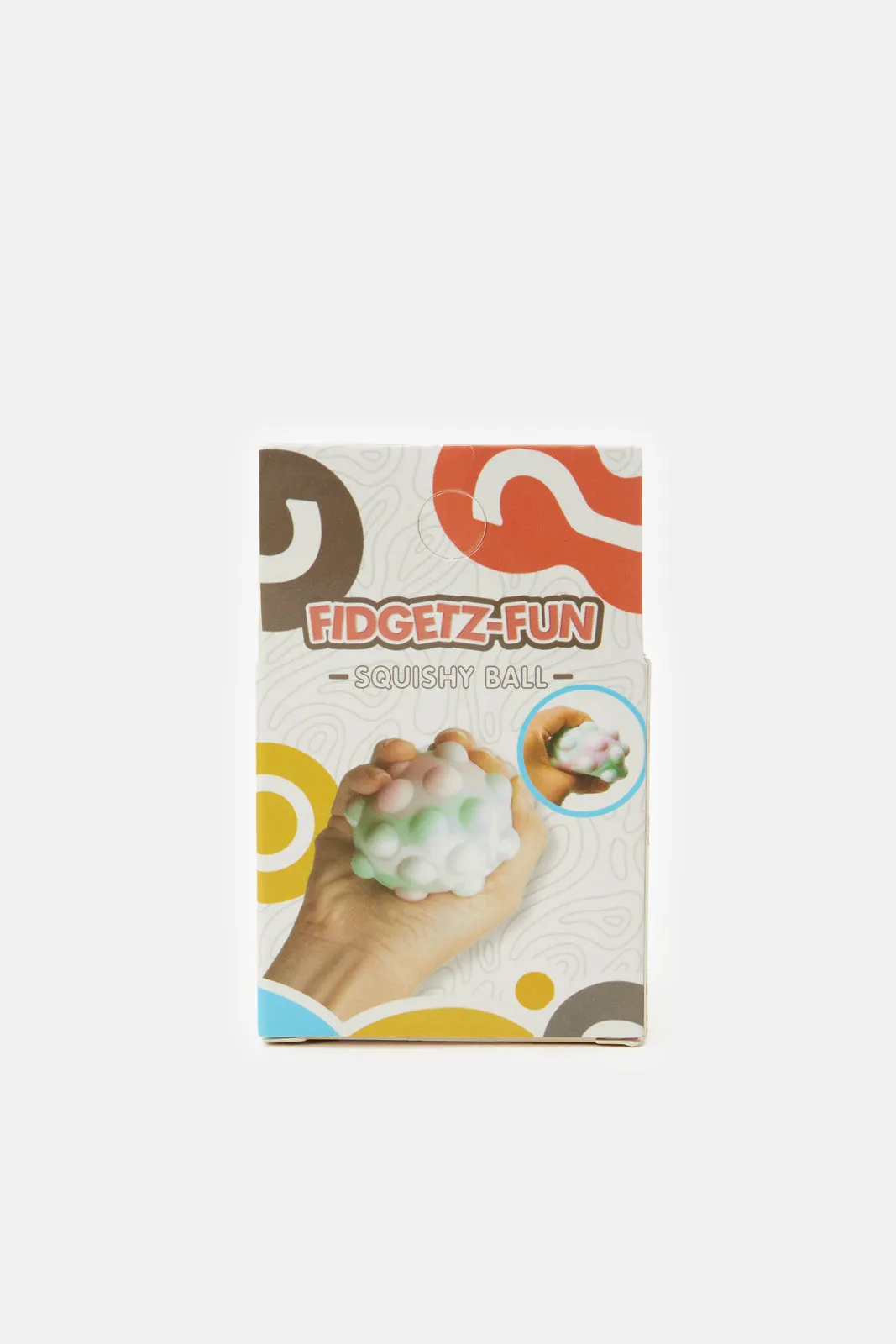Multicolour Fidgetz Fun Squeeze Ball