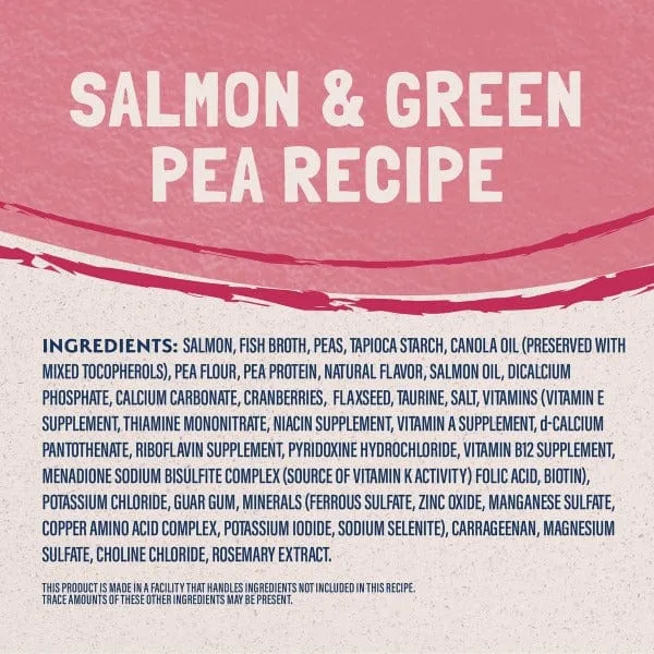 Natural Balance Limited Ingredient Salmon & Green Pea Recipe Canned Cat Food