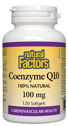 Natural Factors Coenzyme Q10 (100mg) (120 SoftGels)