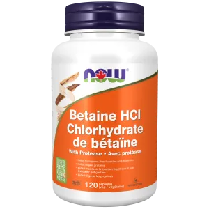 NOW® Supplements Betaine HCl