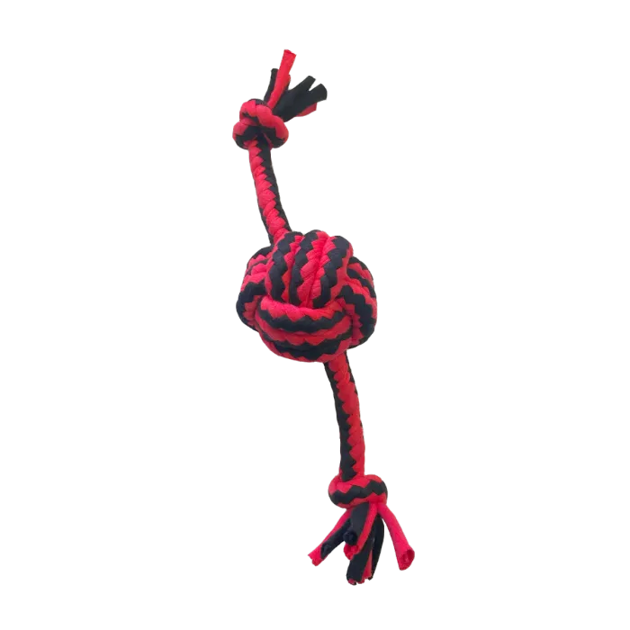 Nuts For Knots Ropee Ball Black/Red