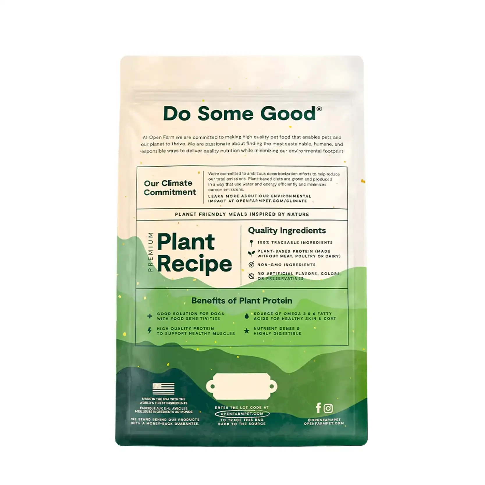 Open Farm Kind Earth Premium Plant Kibble Recipe Dog Food