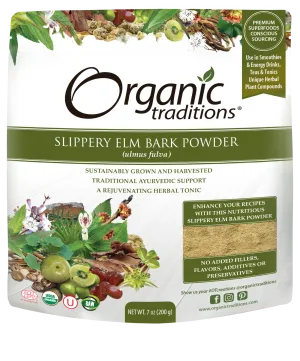 Organic Traditions Slippery Elm Bark Powder (200g)