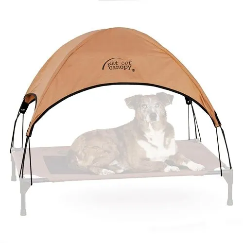 Pet Cot Canopy - Tan