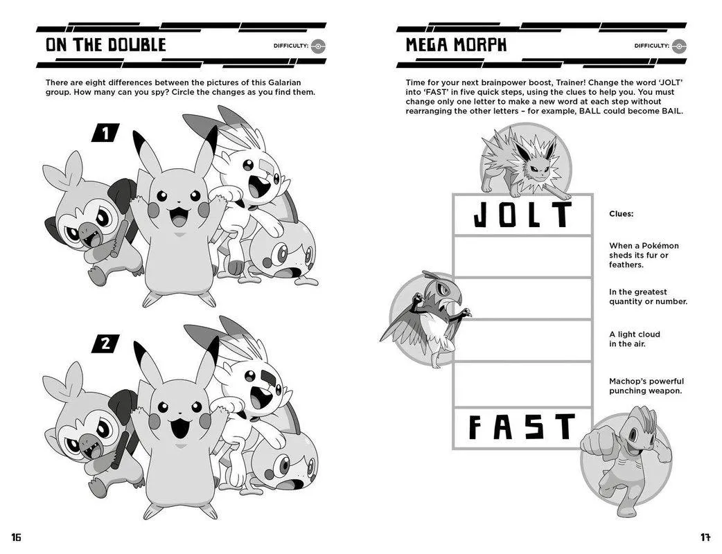 Pokemon Brain Teasers