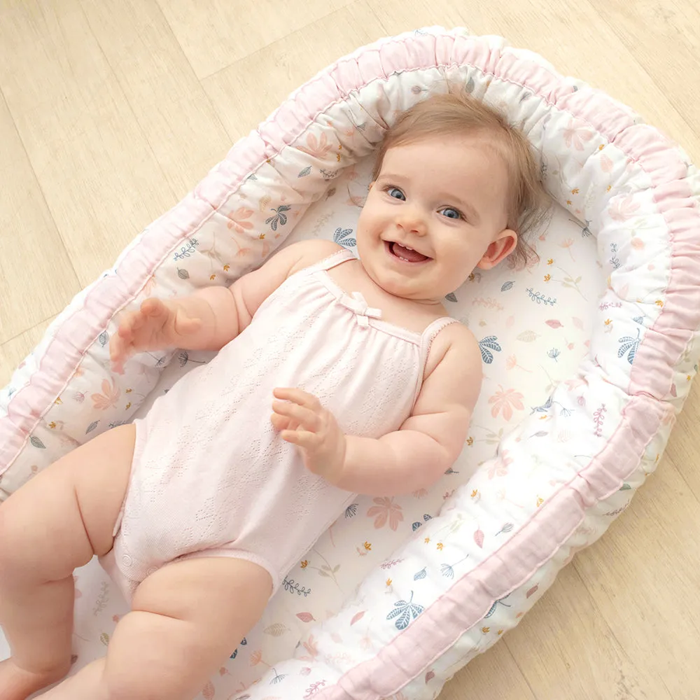 Portable Baby Nest - 100% Organic Cotton Cover