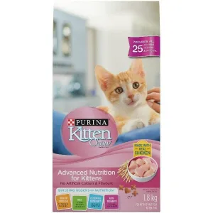 Purina Kitten Chow Dry Cat Food, 1.8kg