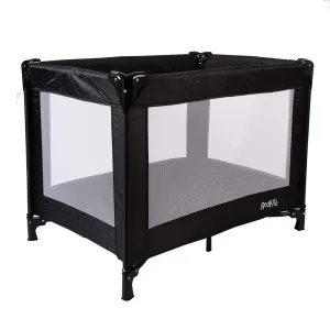 Red Kite Sleeptight Travel Cot Black