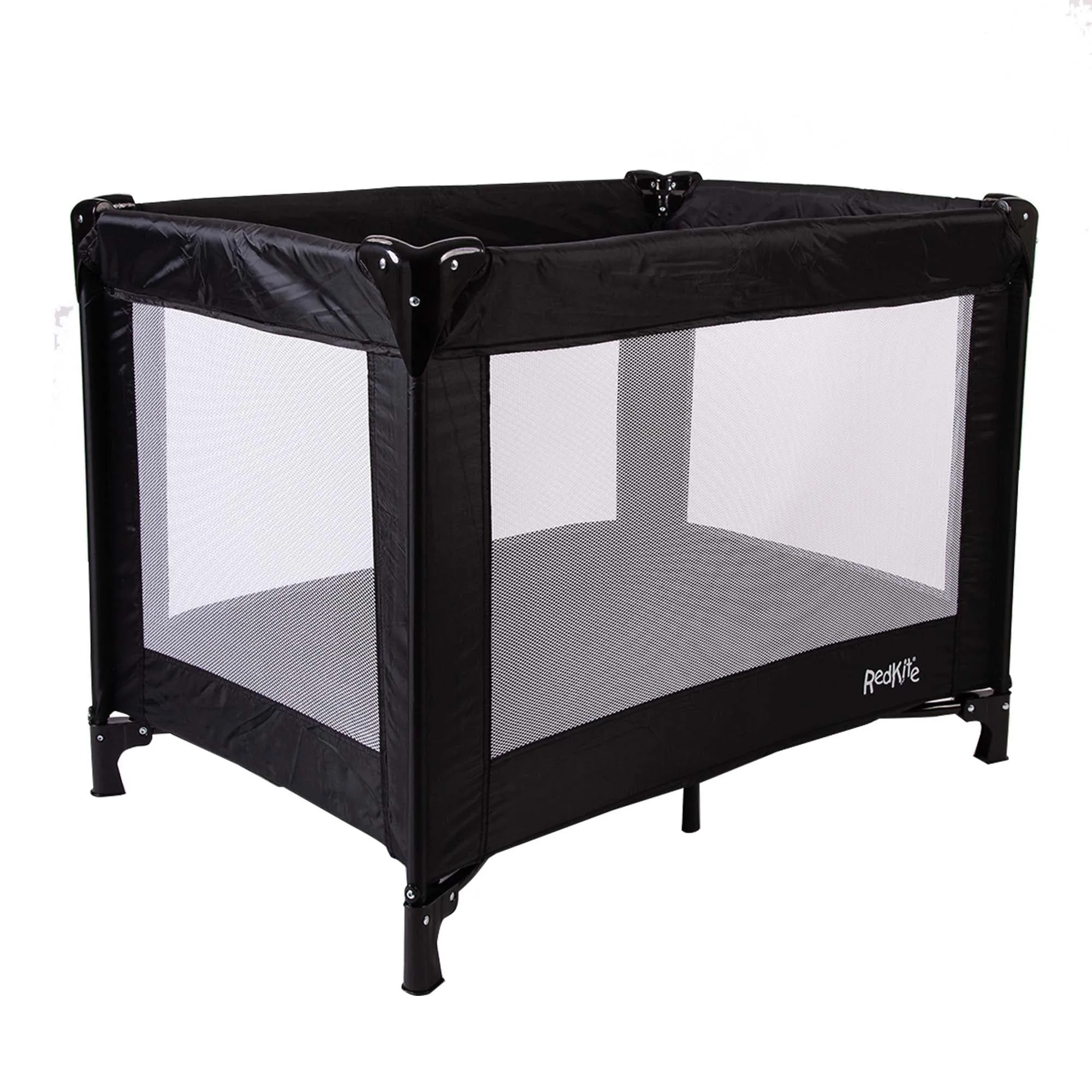 Red Kite Sleeptight Travel Cot Black