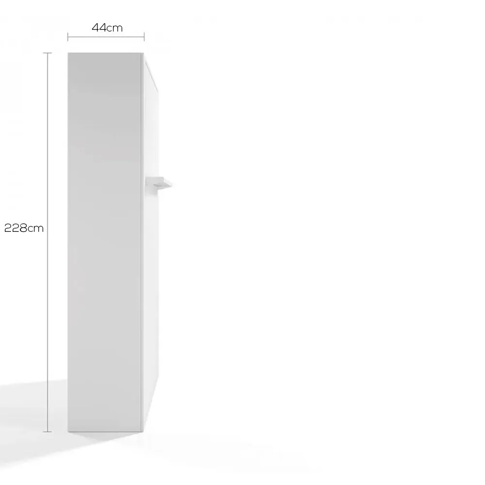 Royal Nova Queen Wall Bed with Inner Bookcase