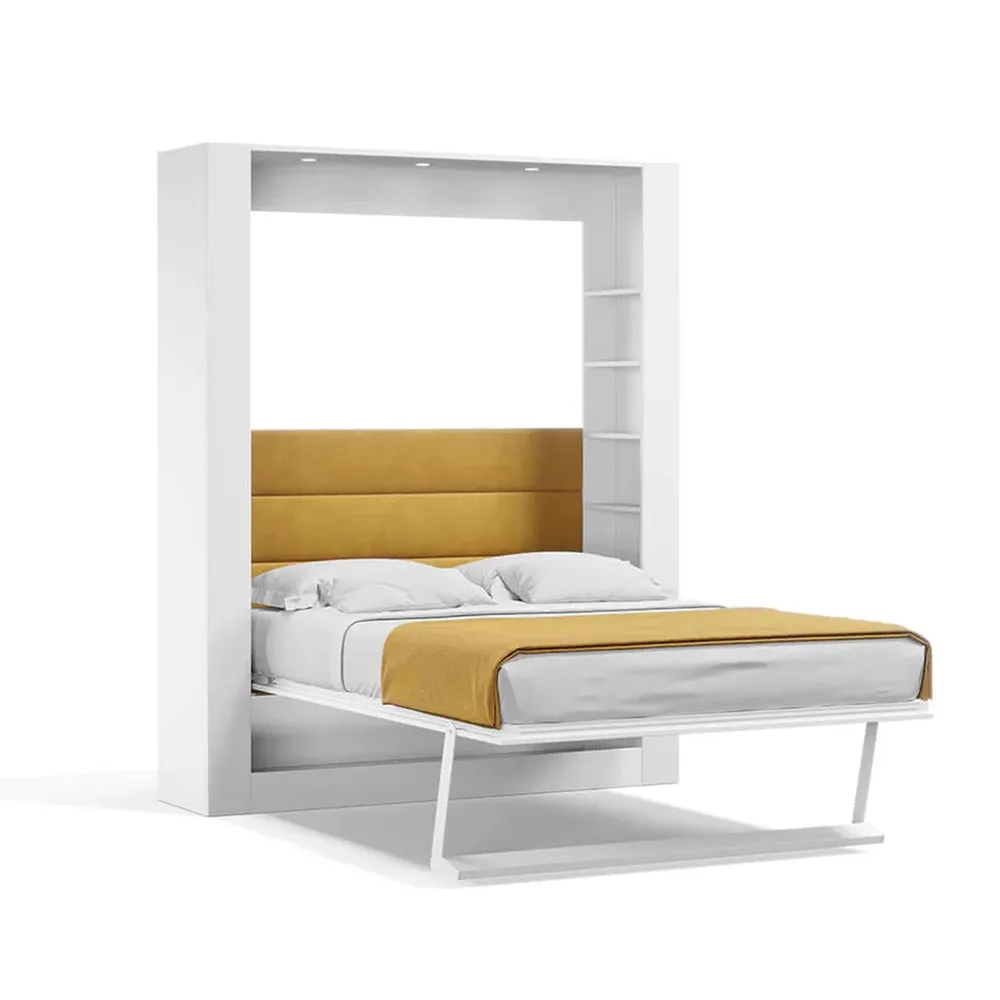 Royal Nova Queen Wall Bed with Inner Bookcase
