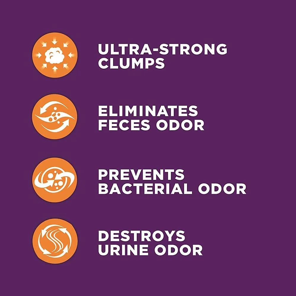 Scoop Away Complete Performance Clumping Cat Litter, Scented, 42 Pounds (19 kg)