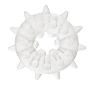 Sexagon 2 Penis Erection Girth Enhancer Ring with Spikes for Her Stimulation