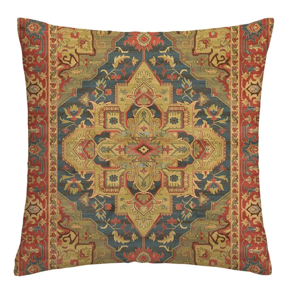 Short Plush Cushion Cover for Home Decor