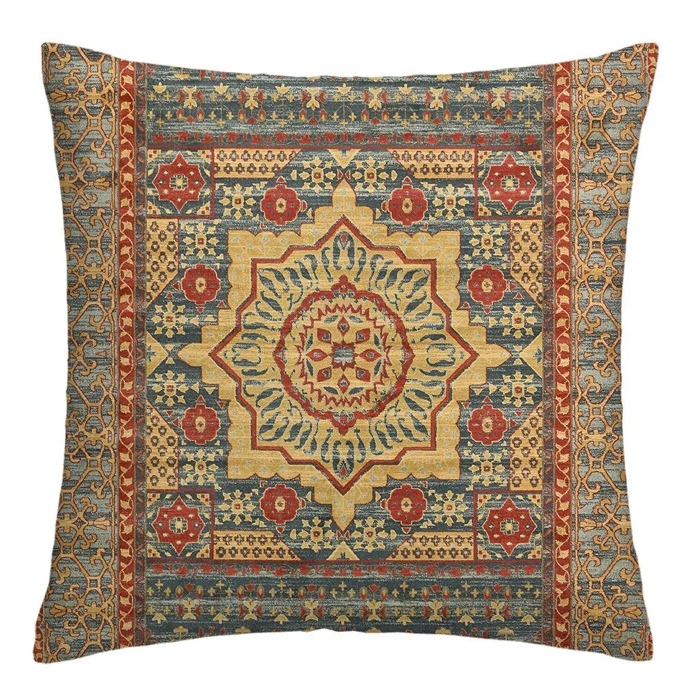 Short Plush Cushion Cover for Home Decor