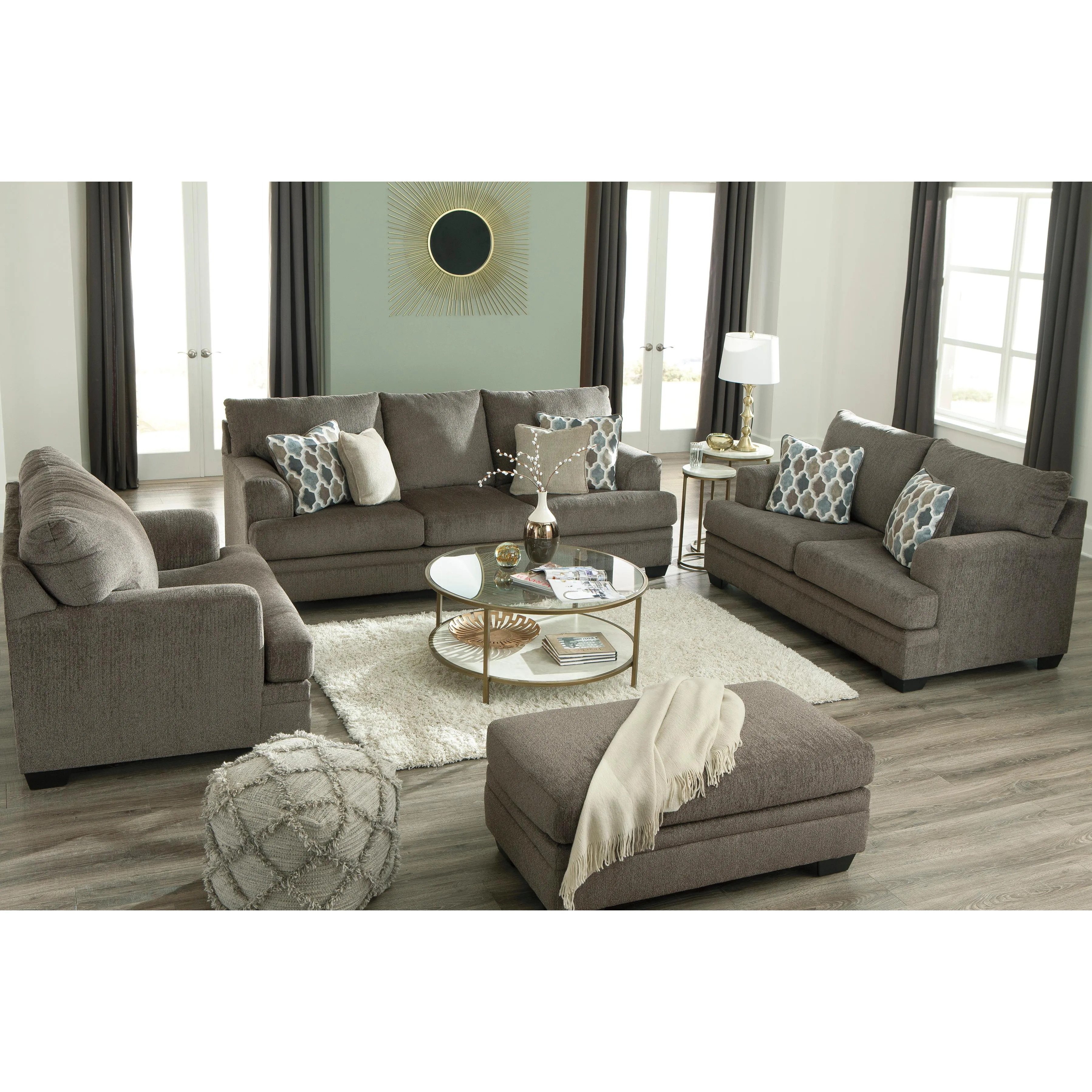 Signature Design by Ashley Dorsten Stationary Fabric Loveseat 7720435