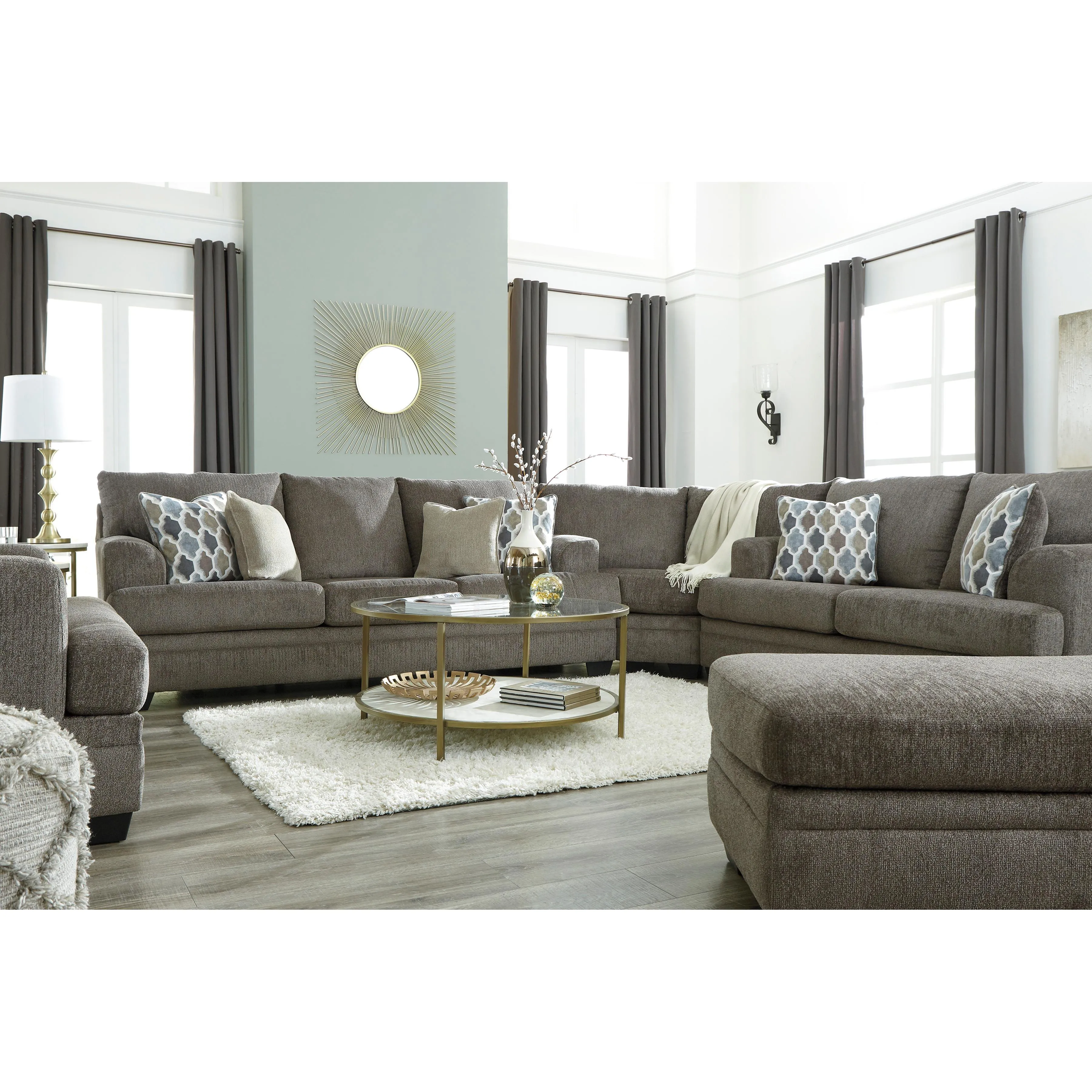 Signature Design by Ashley Dorsten Stationary Fabric Loveseat 7720435