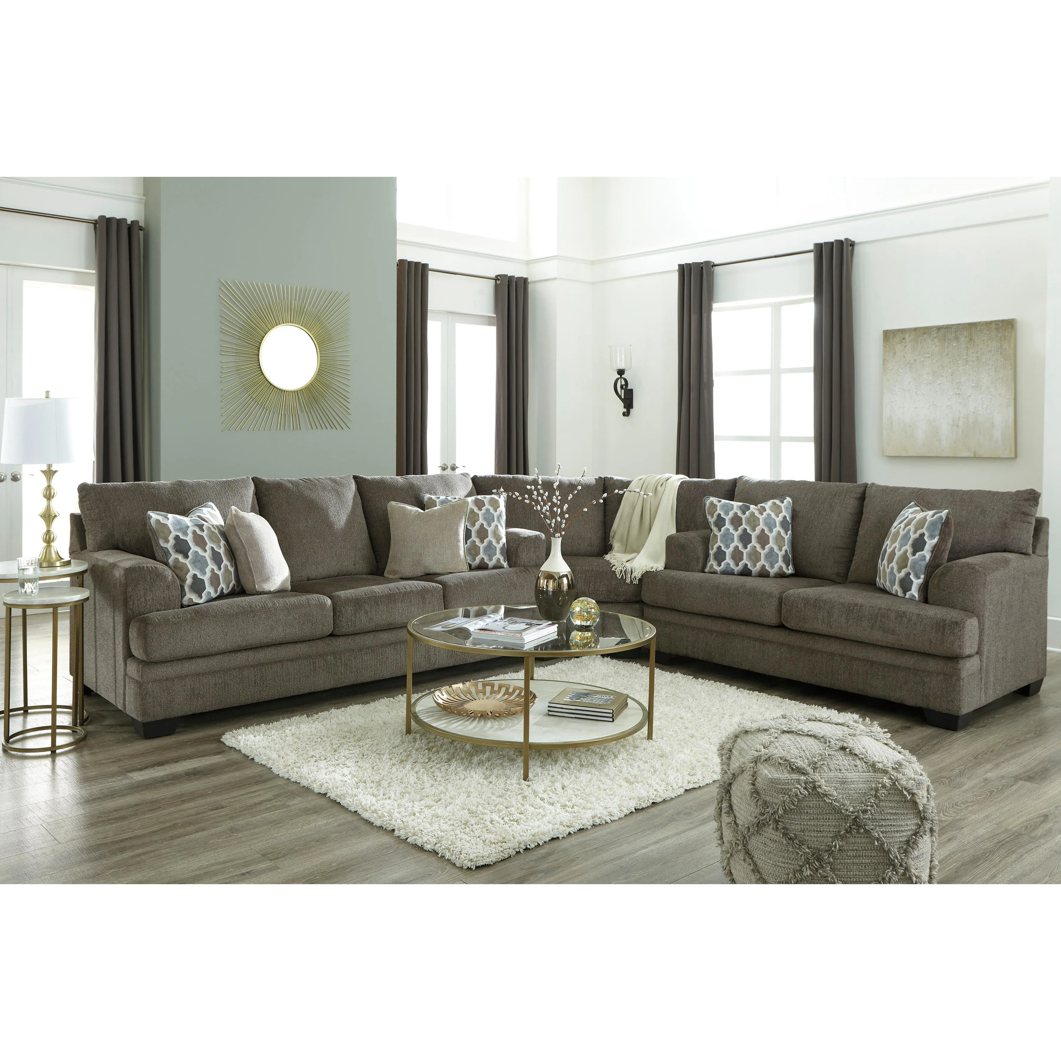 Signature Design by Ashley Dorsten Stationary Fabric Loveseat 7720435