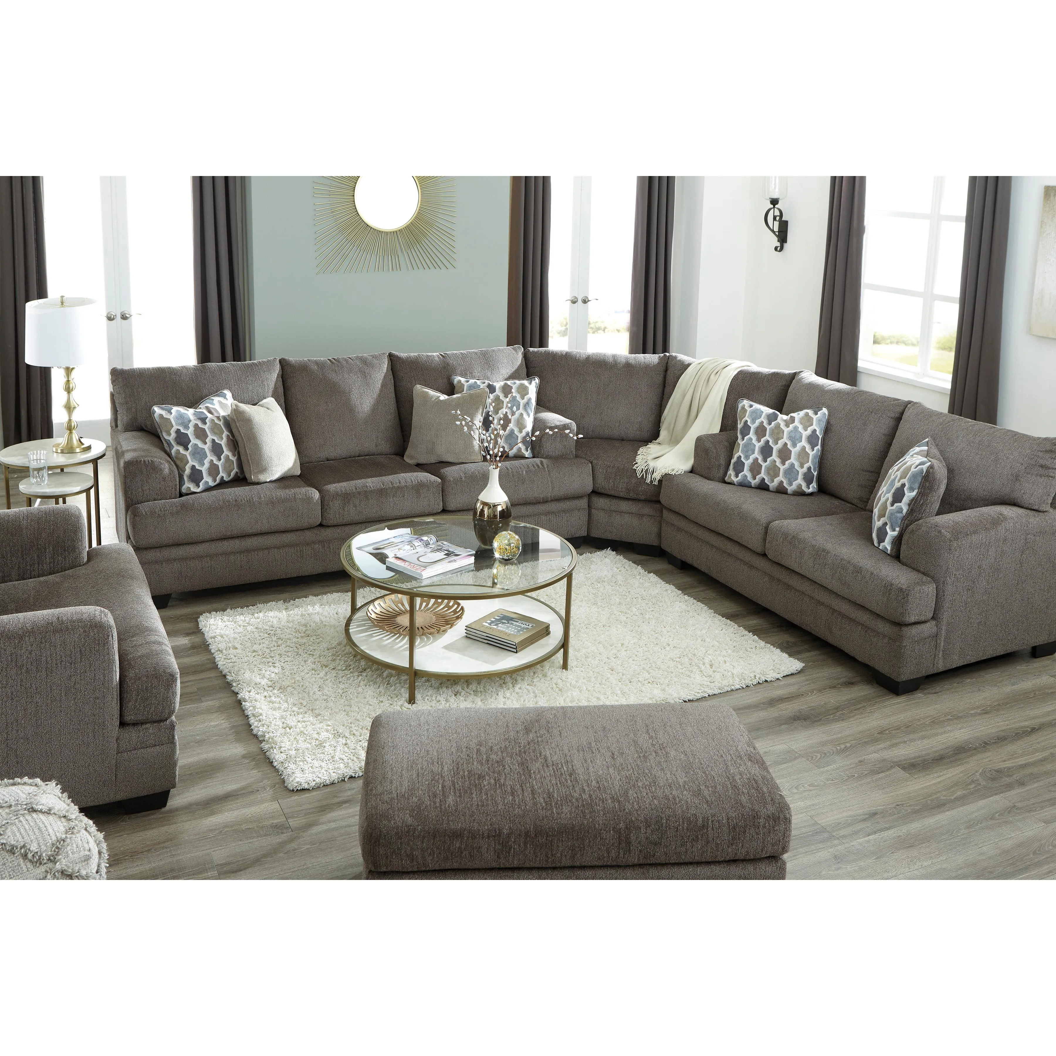 Signature Design by Ashley Dorsten Stationary Fabric Loveseat 7720435