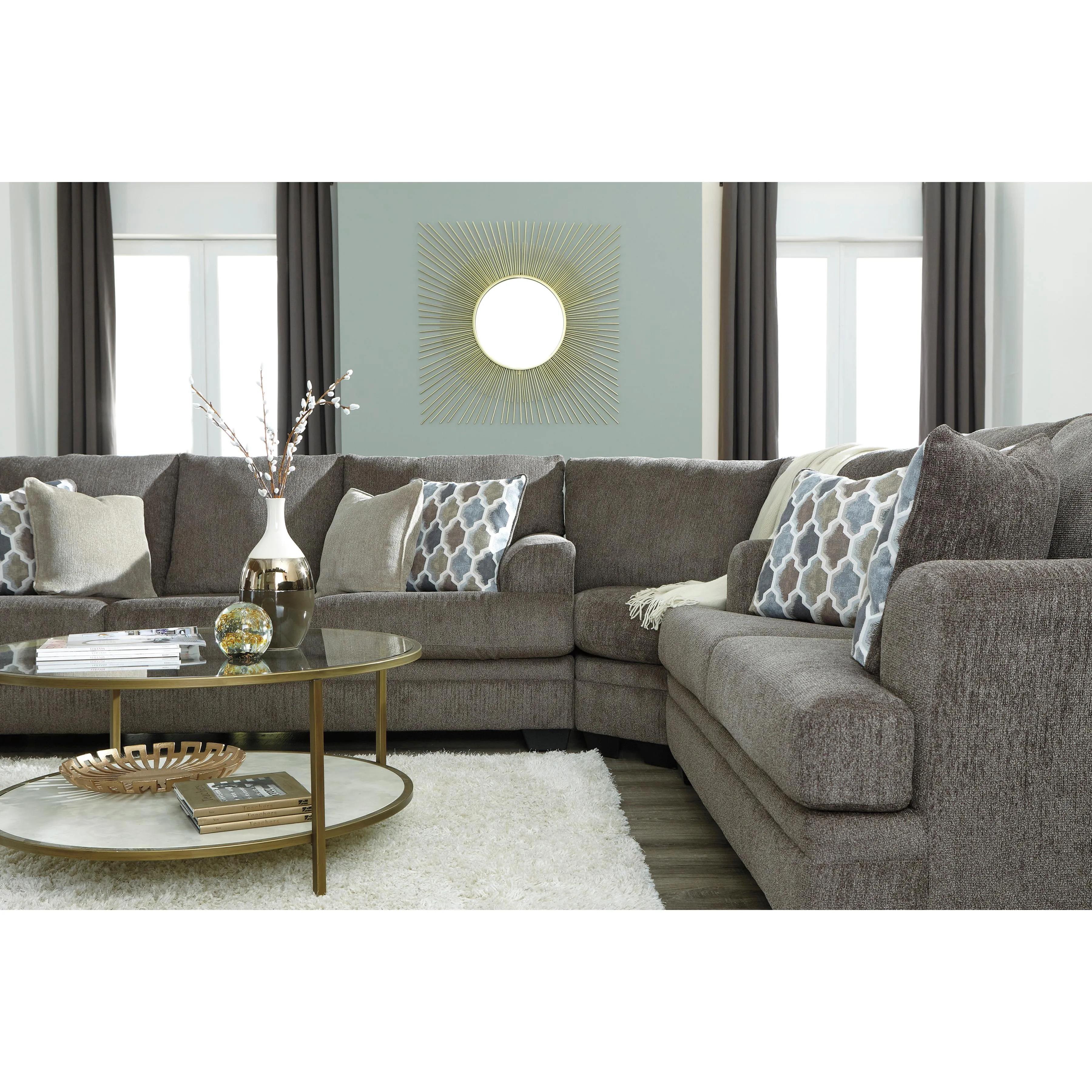 Signature Design by Ashley Dorsten Stationary Fabric Loveseat 7720435