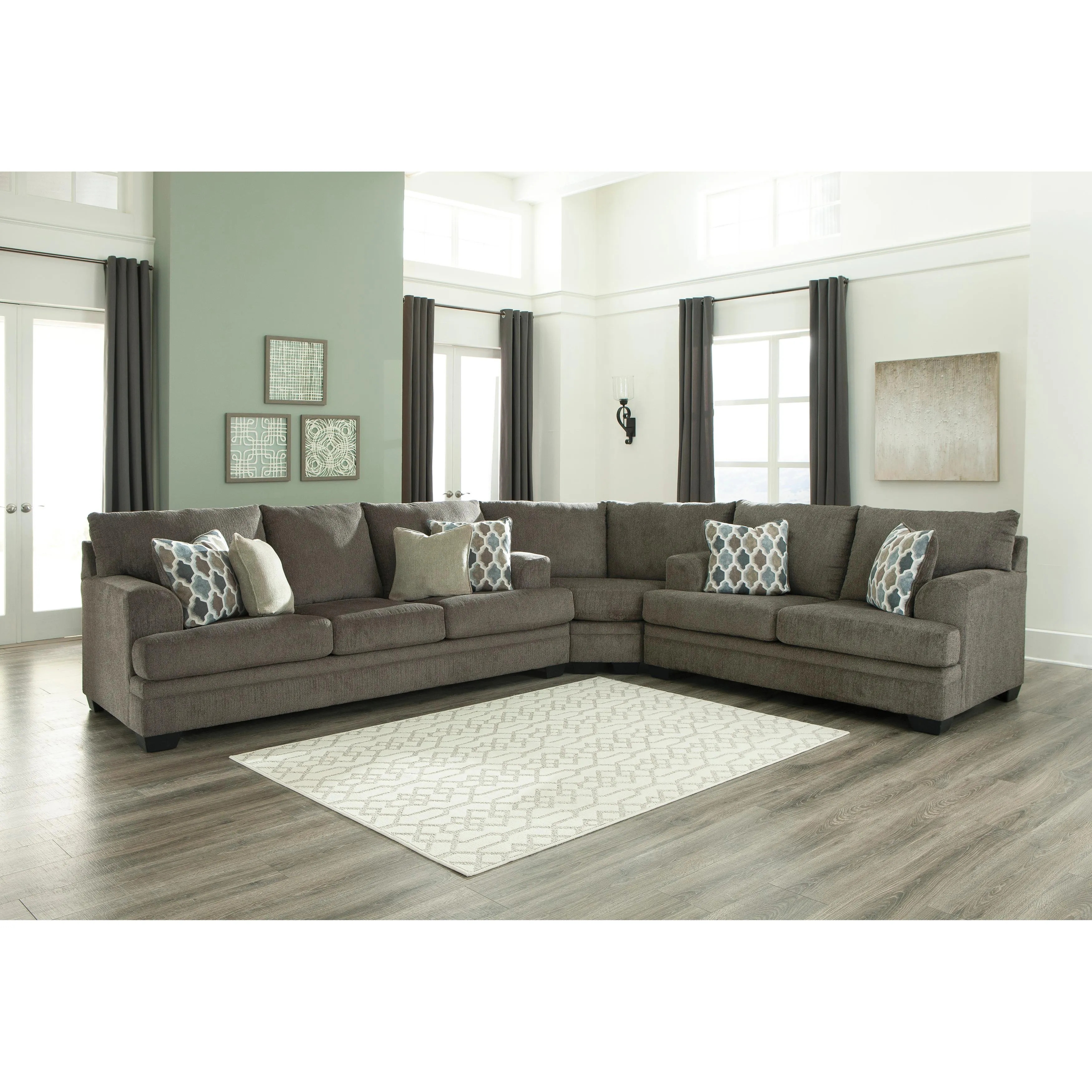 Signature Design by Ashley Dorsten Stationary Fabric Loveseat 7720435
