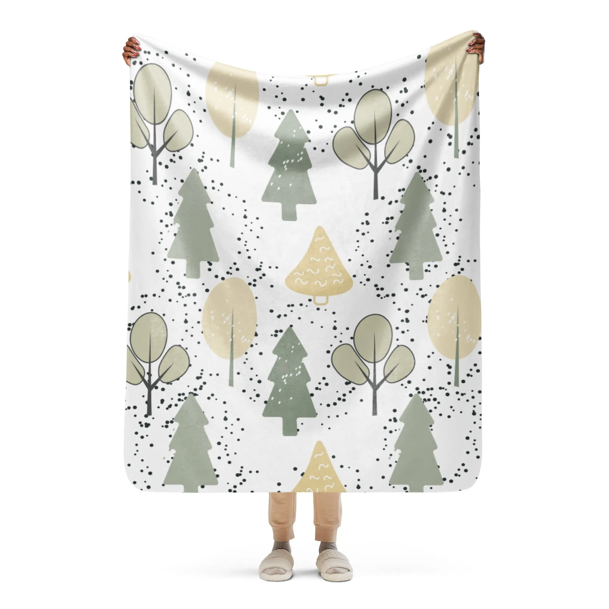 Simple Nature Sherpa blanket lioness-love