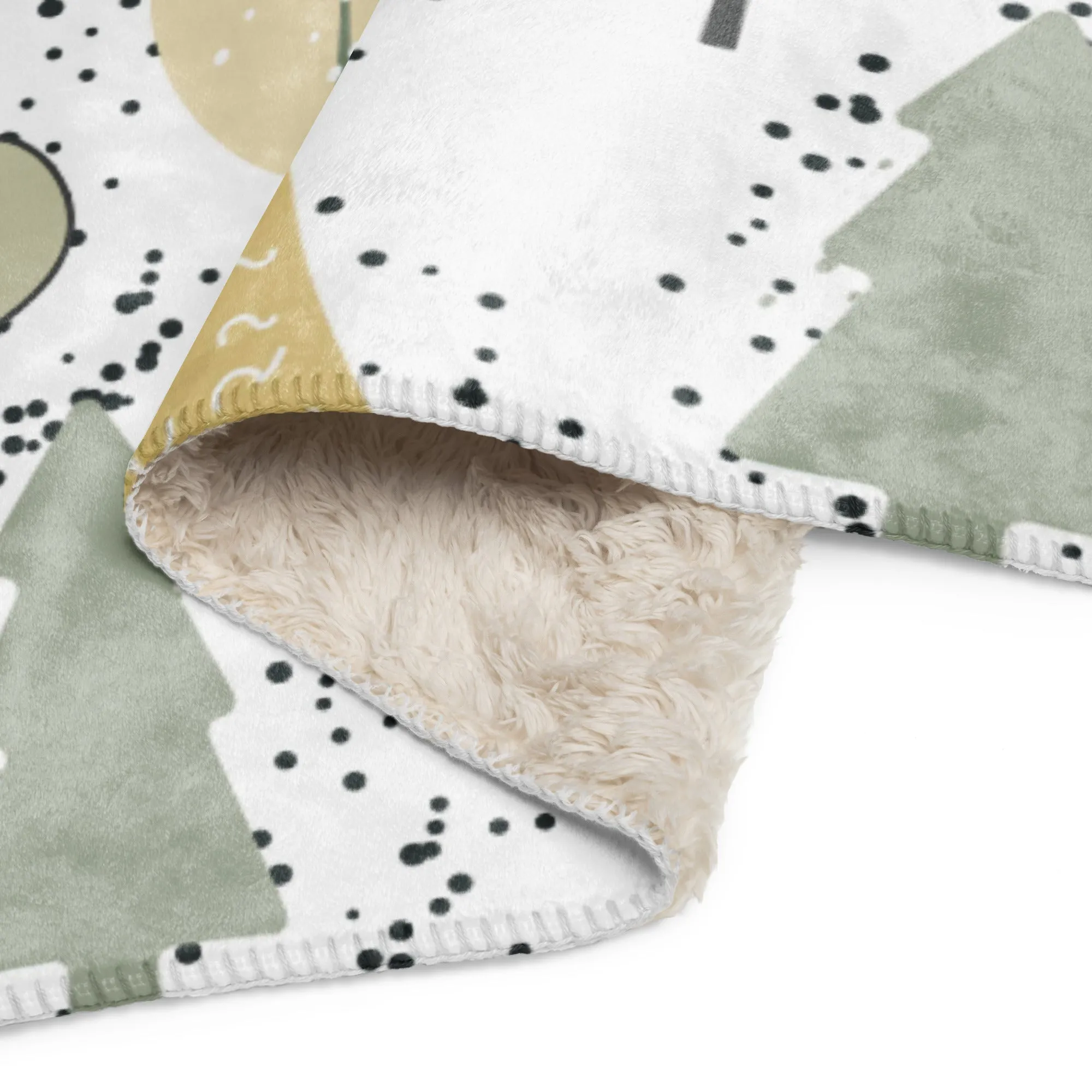 Simple Nature Sherpa blanket lioness-love