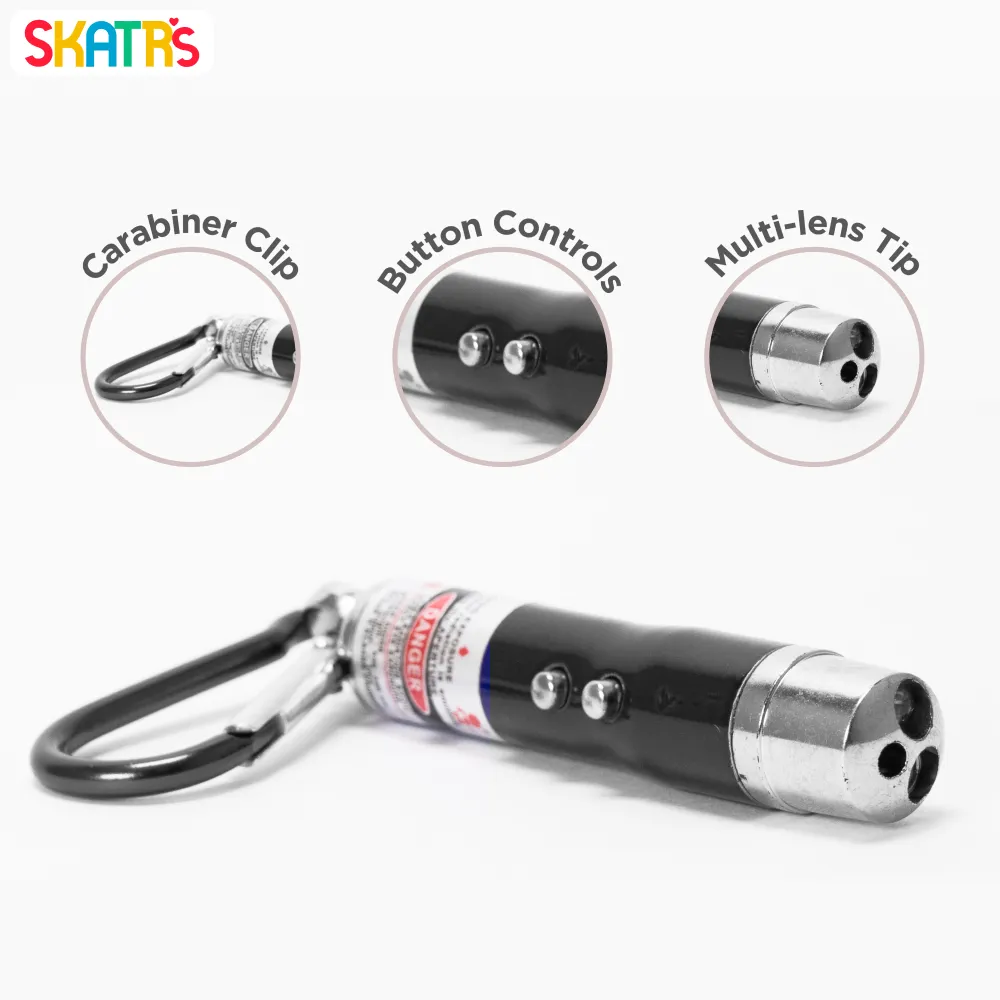 Skatrs Laser Light Toy for Cat (Black)