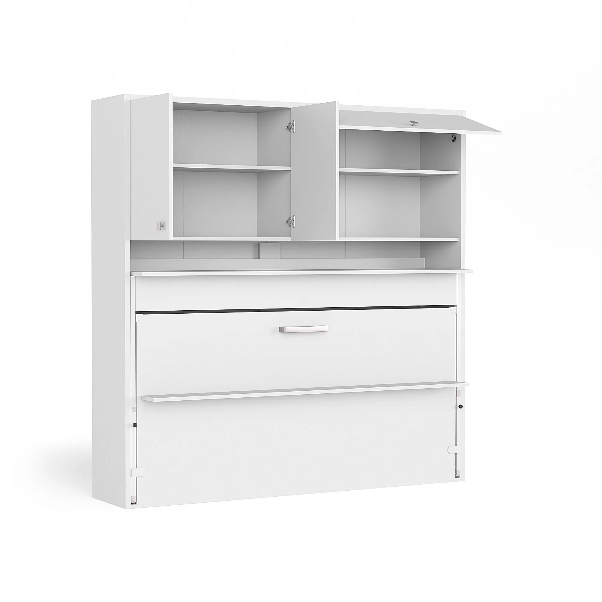 Spazio Nitro Single Wall Bed with Secret Desk