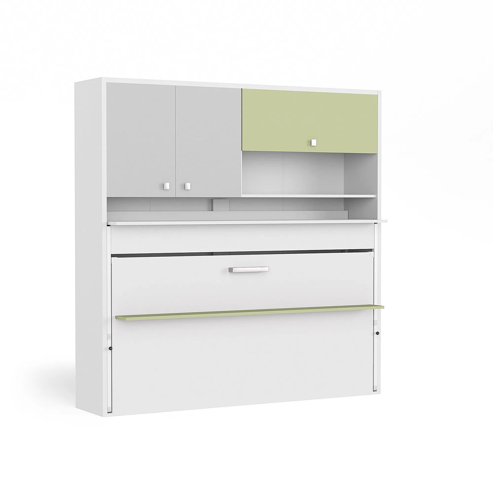 Spazio Nitro Single Wall Bed with Secret Desk