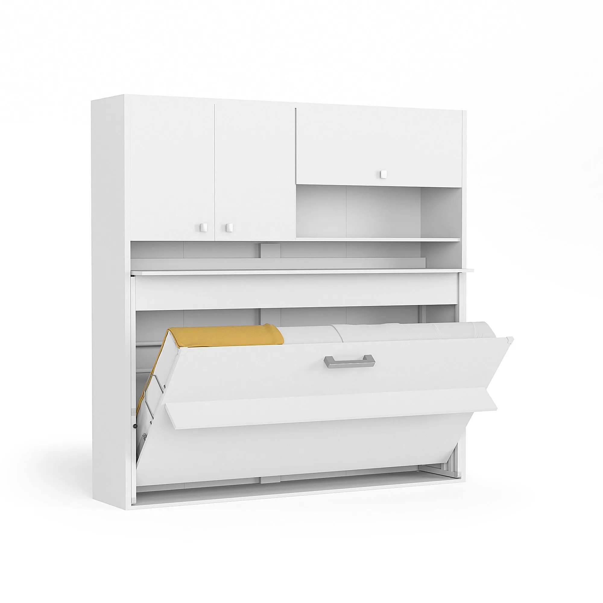 Spazio Nitro Single Wall Bed with Secret Desk