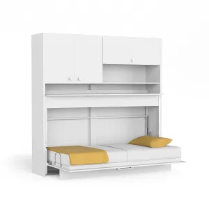 Spazio Nitro Single Wall Bed with Secret Desk