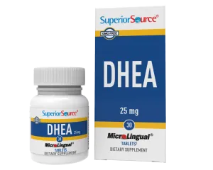 Superior Source DHEA Nutritional Supplements 25 mg 30 count