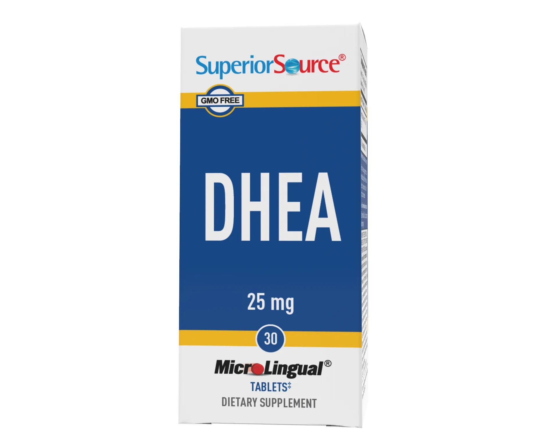 Superior Source DHEA Nutritional Supplements 25 mg 30 count