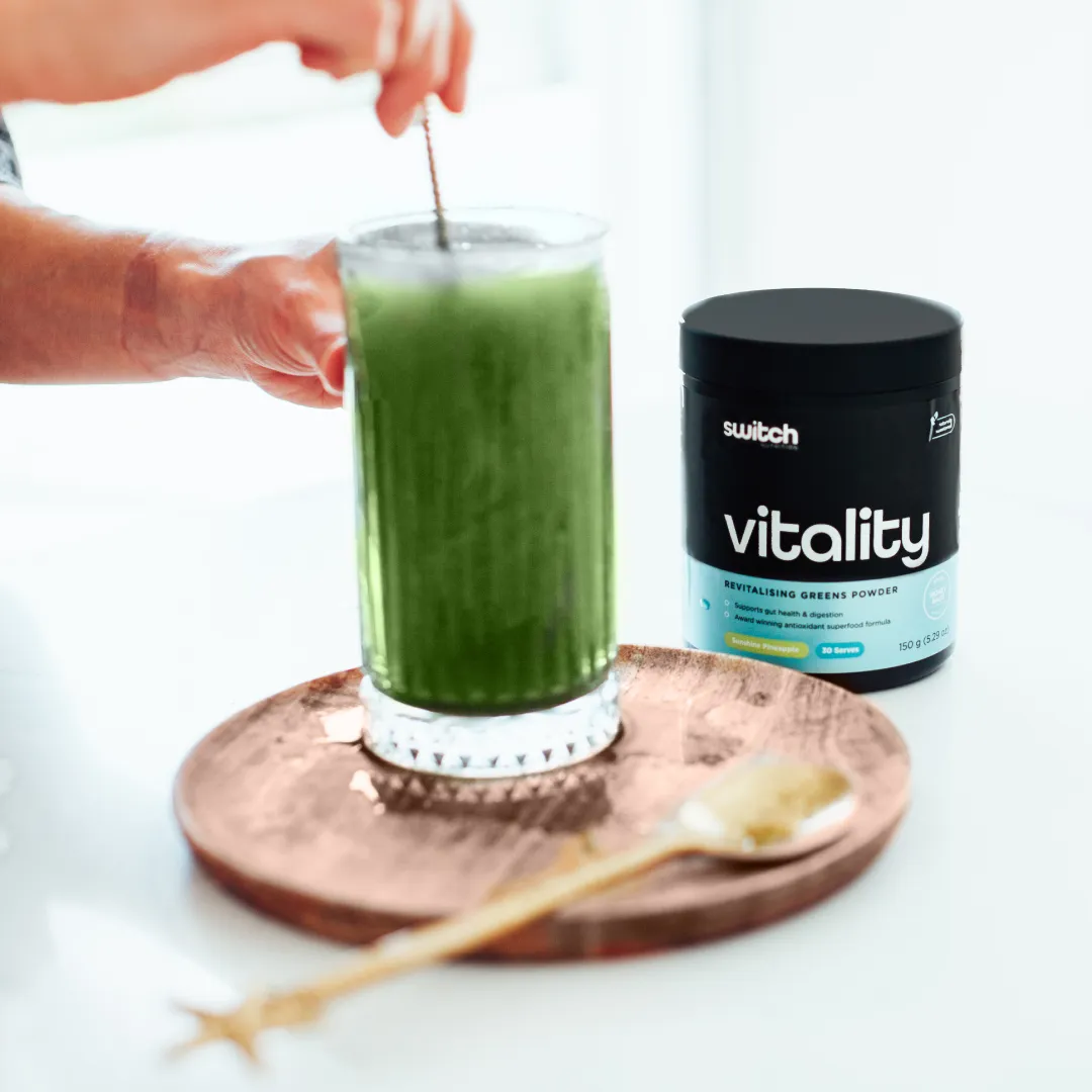 Switch Nutrition - Vitality Super Greens Powder - Exotic Fruits