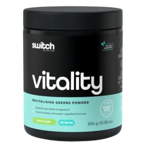 Switch Nutrition - Vitality Super Greens Powder - Granny Smith
