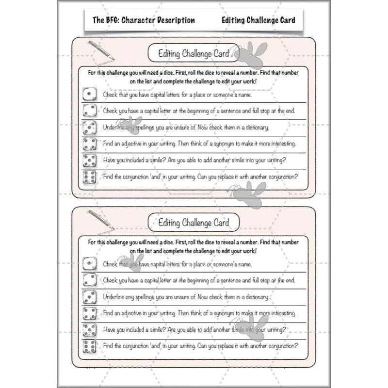 The BFG: Character Description