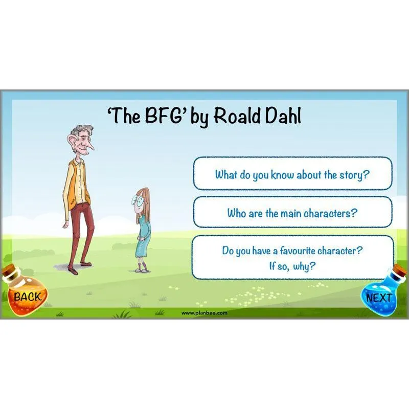 The BFG: Character Description