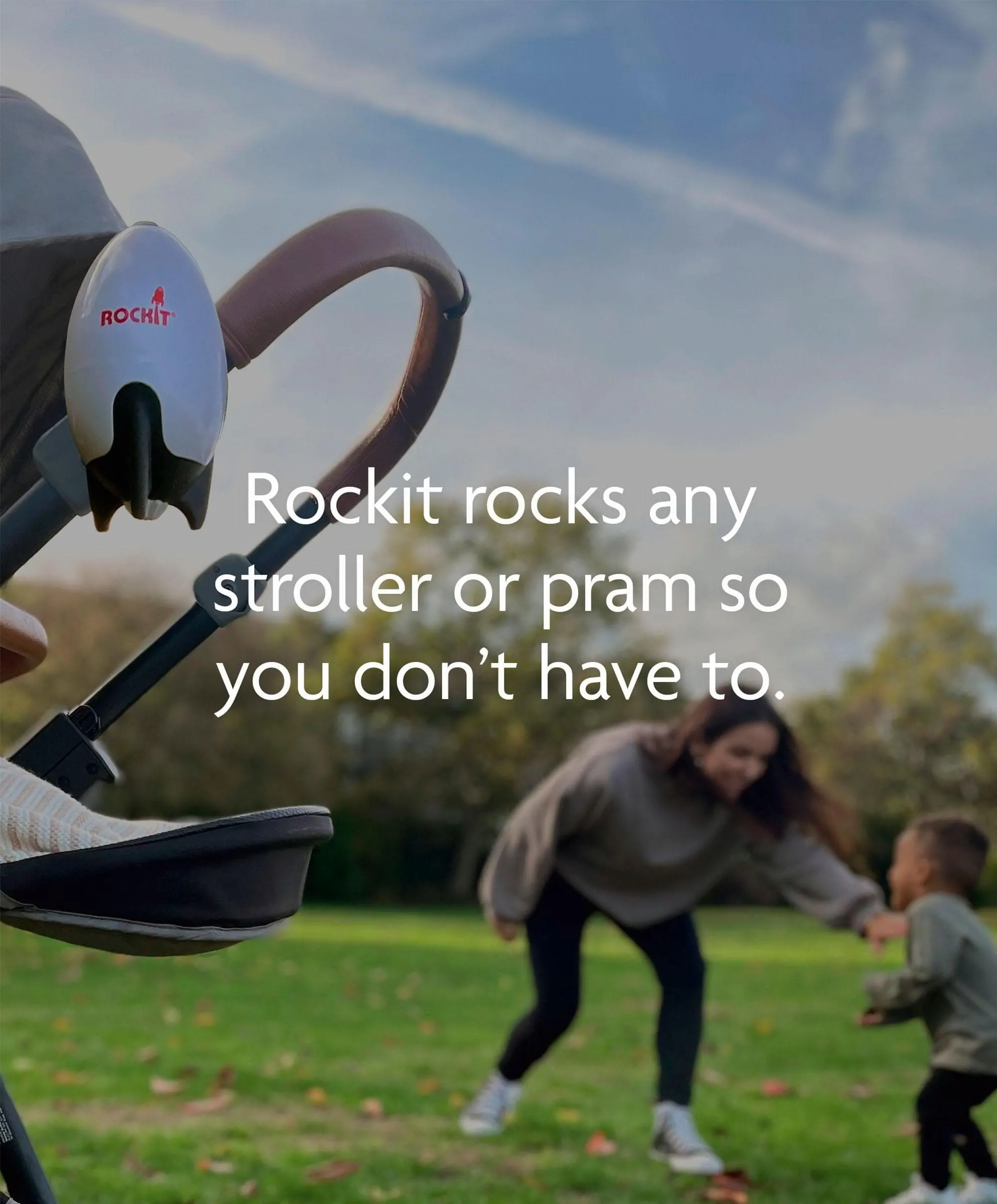 The Rockit Rocker Rechargeable - Portable Baby Rocker