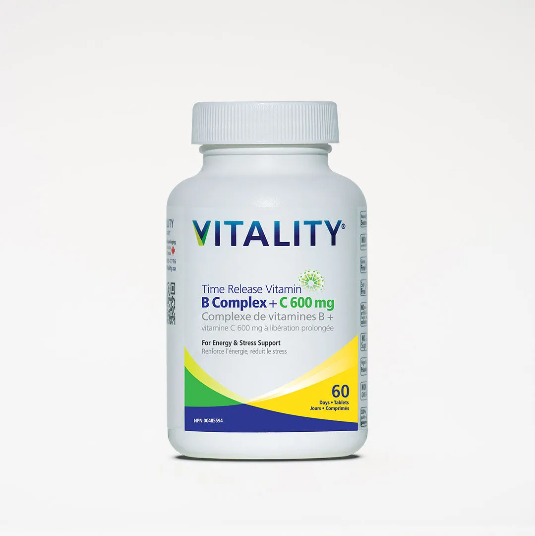 Time Release B Complex   C 600 mg