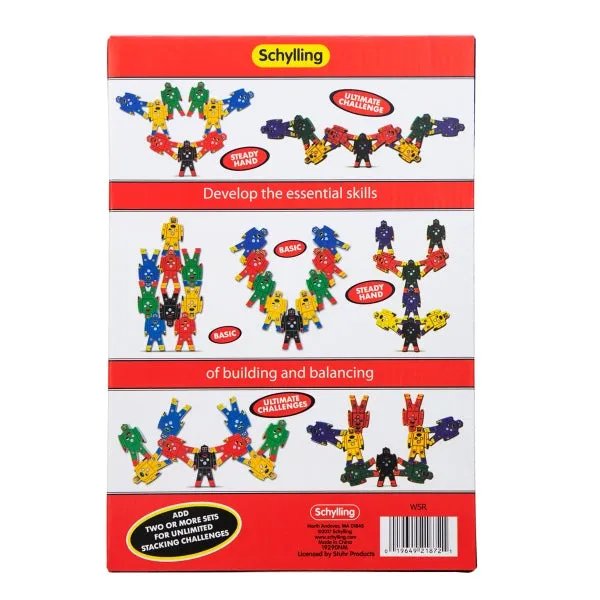 Wooden Stacking Robots - Pack of  6 Sets