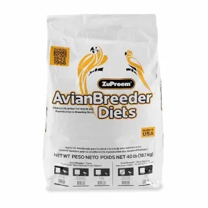 ZuPreem Avian Breeder Natural Bird Food, Parrot & Conure